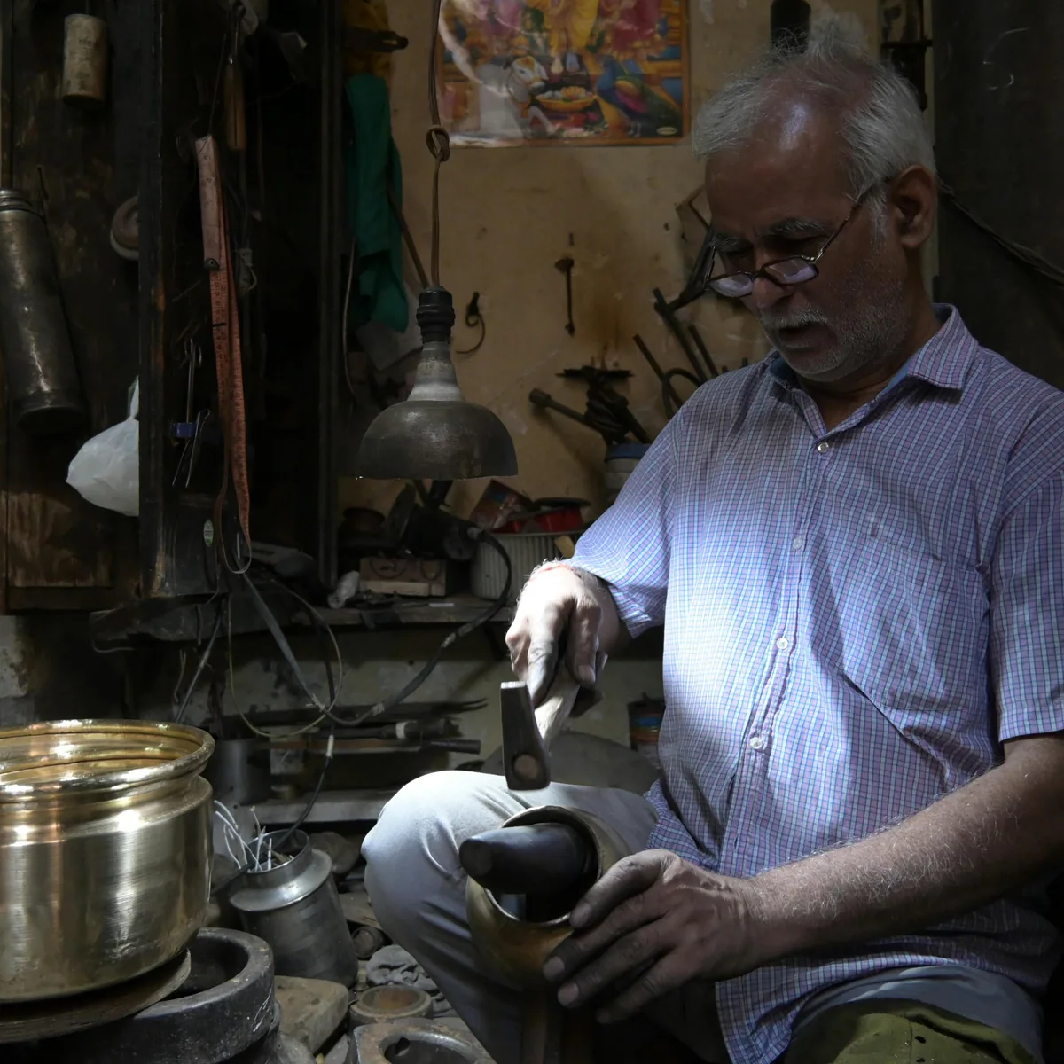 Brass finishing and polishing line in Muradabad