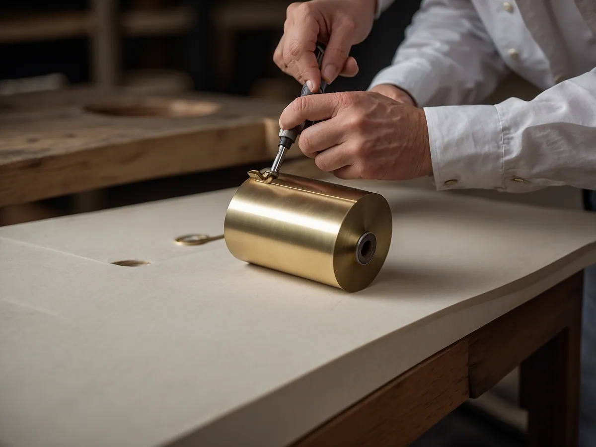 Brassware in export-grade protective packaging