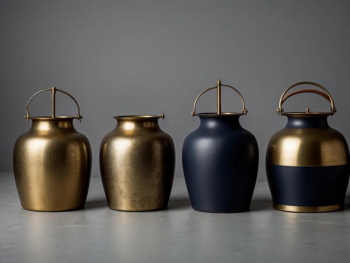 Decorative Brass Pots