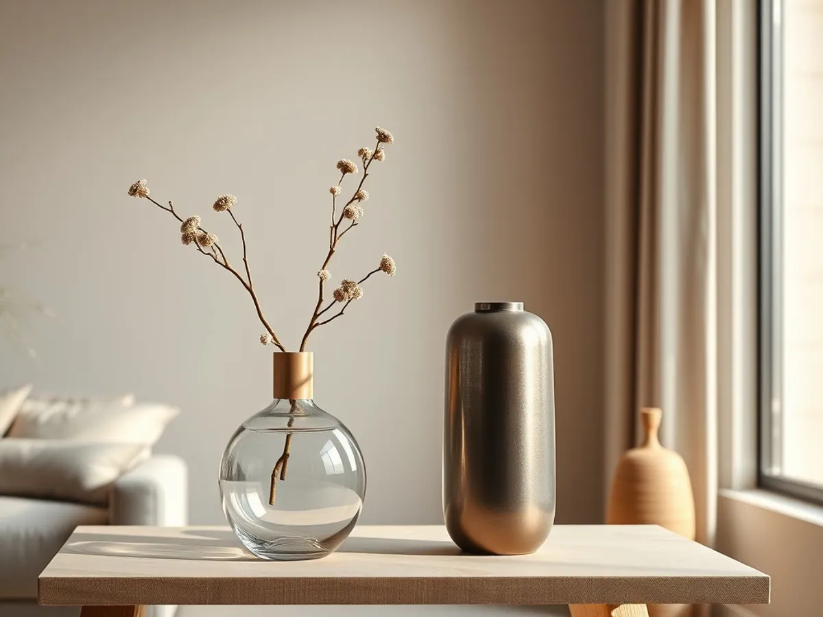 Decorative vases — Glassware for export, Balaji Udhyog