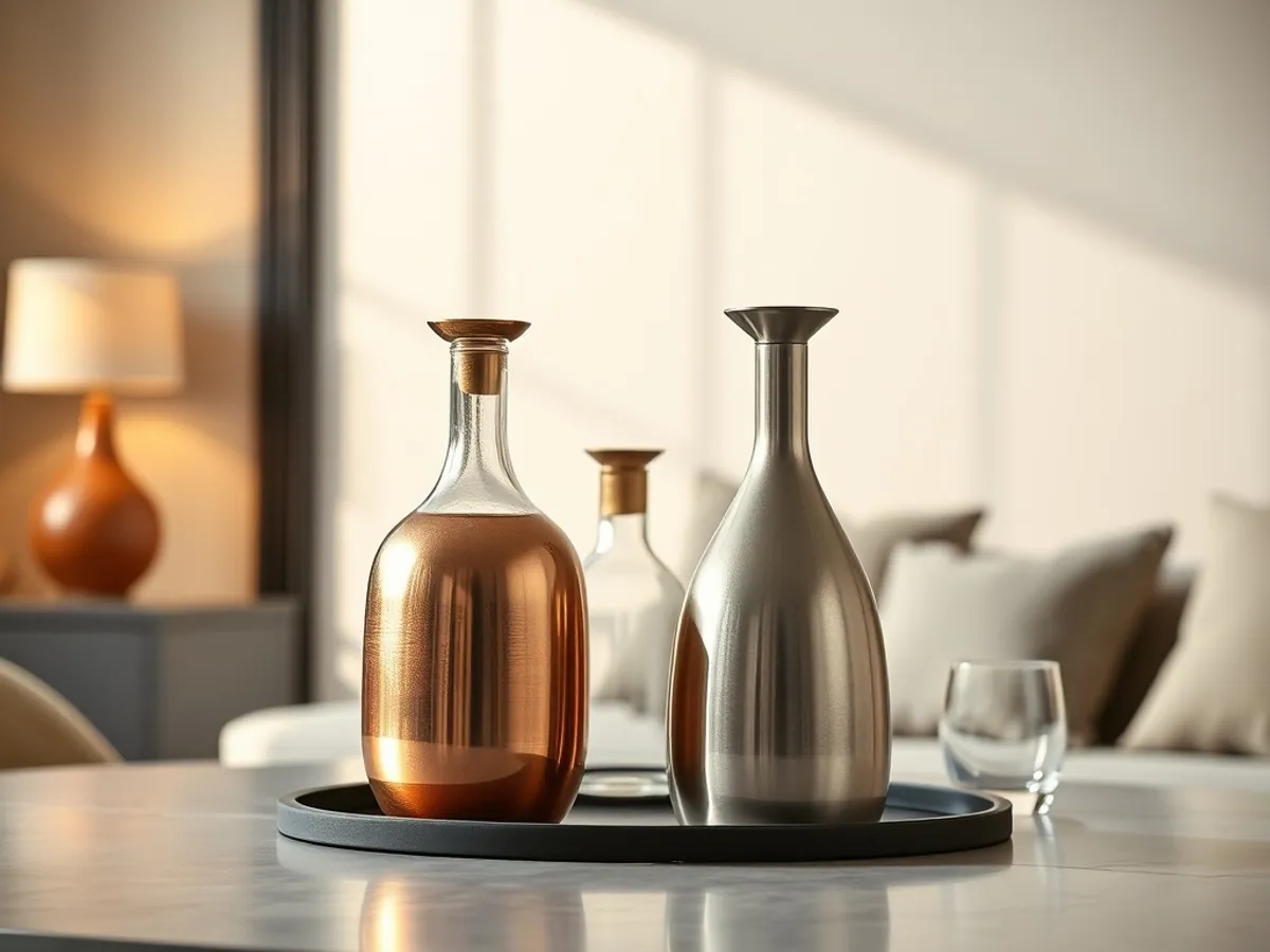 Decanters & barware — Glassware for export, Balaji Udhyog