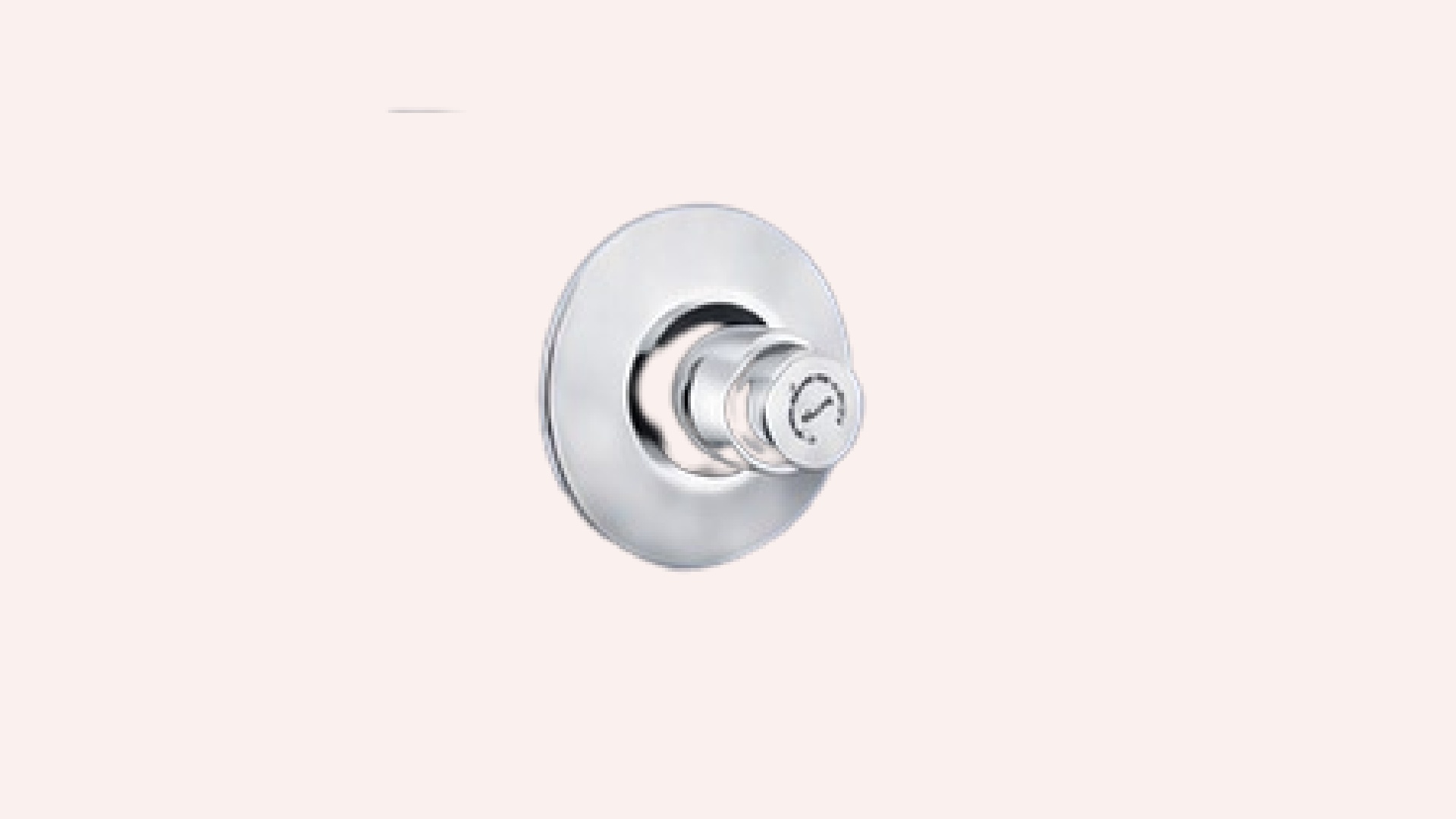 Soft Touch Push Button Concealed Flush Valve 32mm SINGLE FLUSH