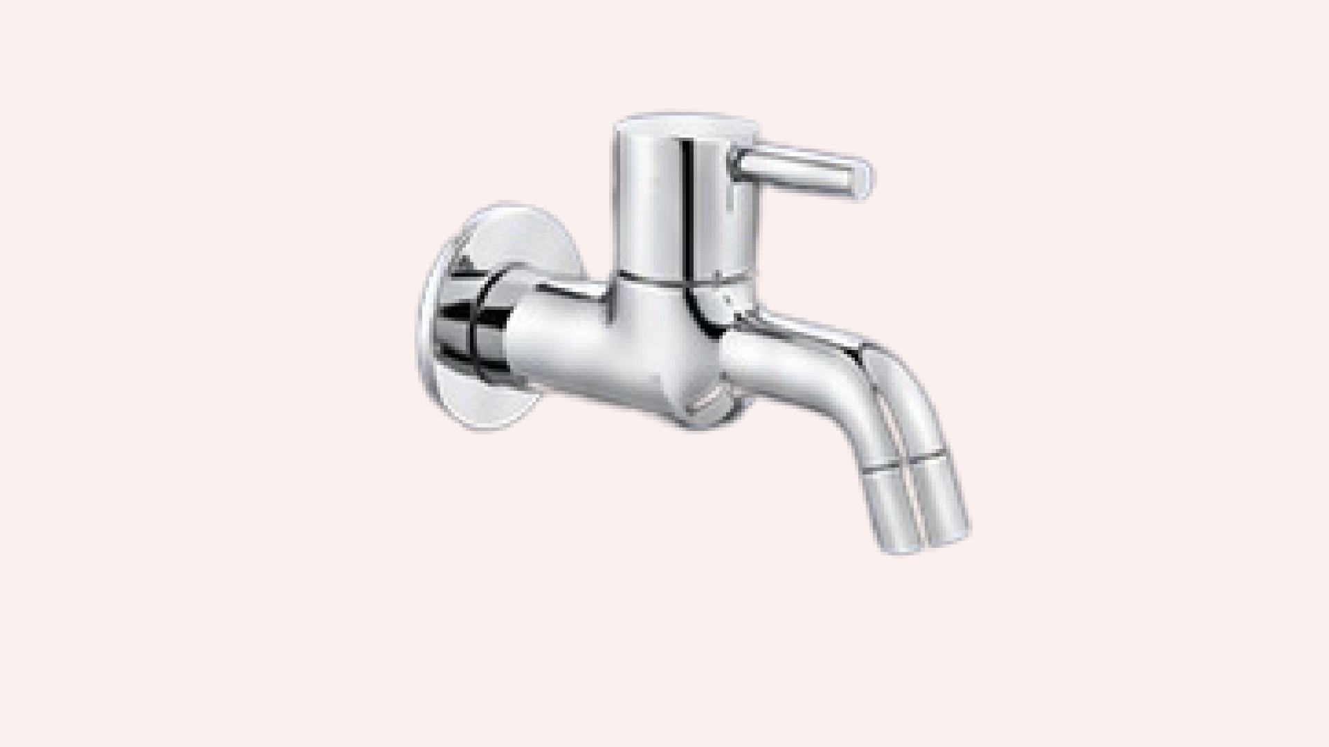 FL-1002 Bib Cock Long Body with Flange