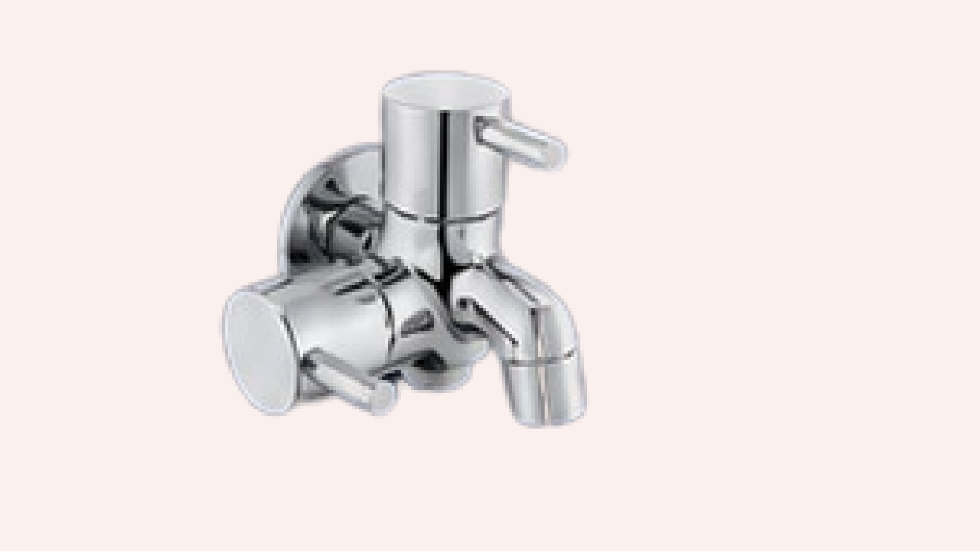 FL-1112 Two Way Bib Cock with Flange