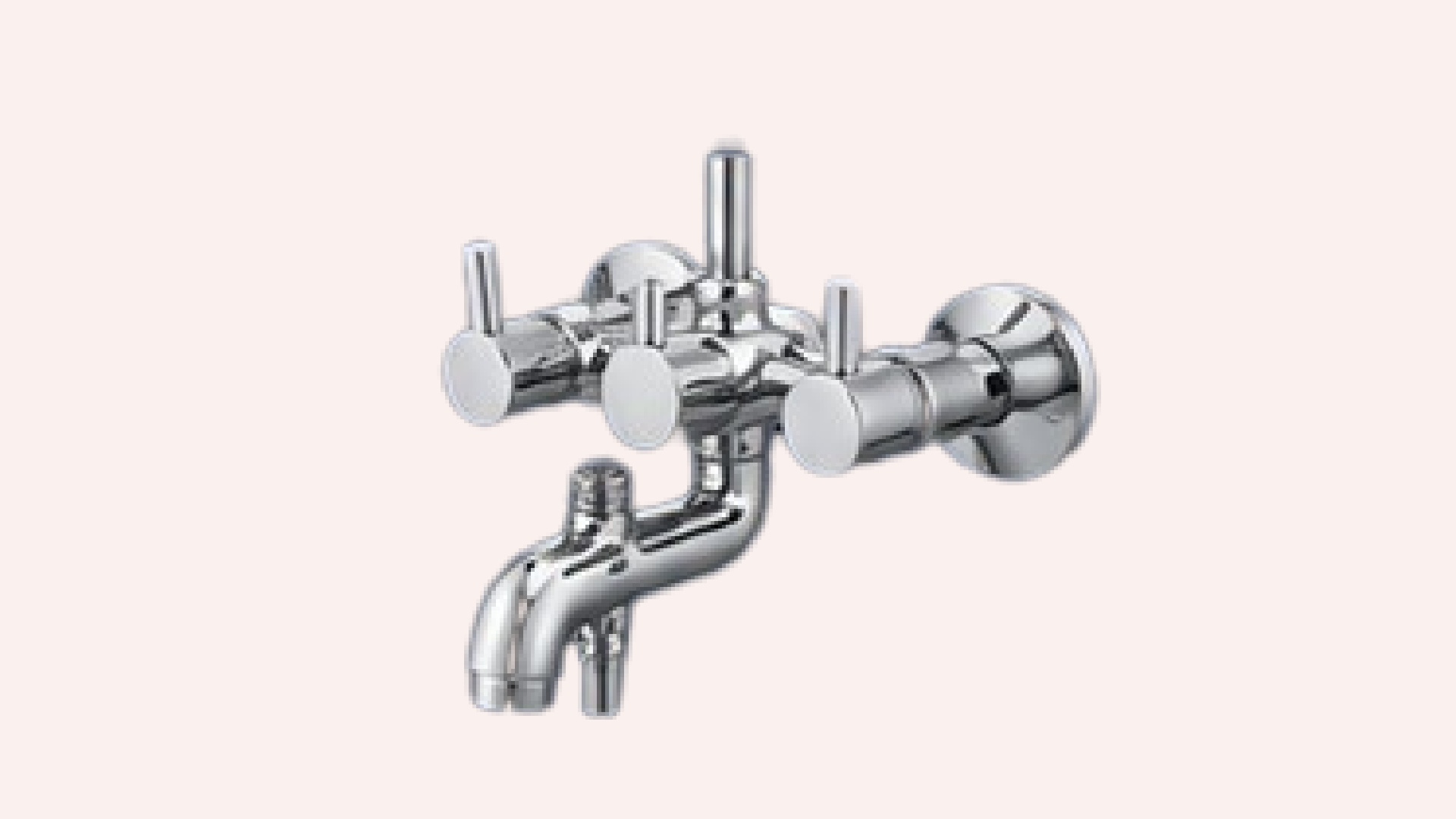 FL-1124 Wall Mixer 3in1 with L-Bend