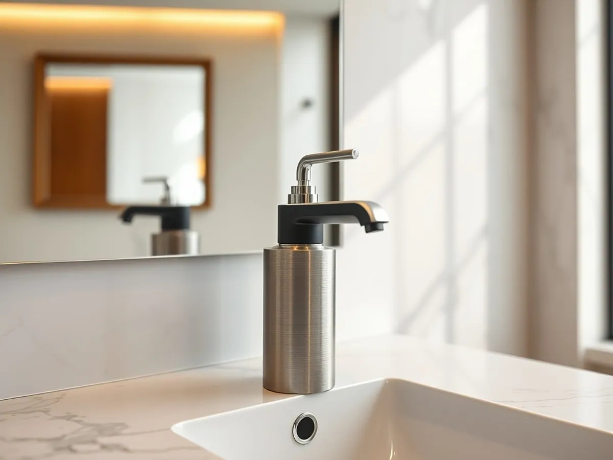 Liquid Soap Dispenser — Bathroom Hardware for export, Balaji Udhyog