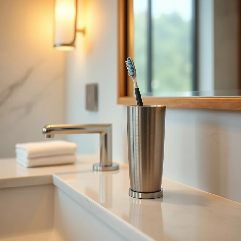 Tumbler & Toothbrush Holder detail 3