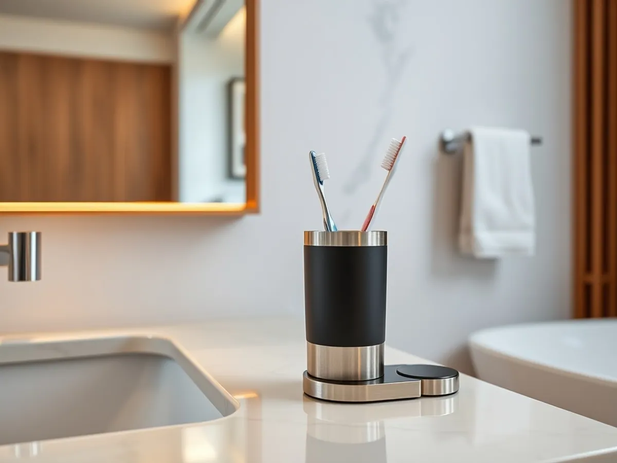 Tumbler & Toothbrush Holder — Bathroom Hardware for export, Balaji Udhyog