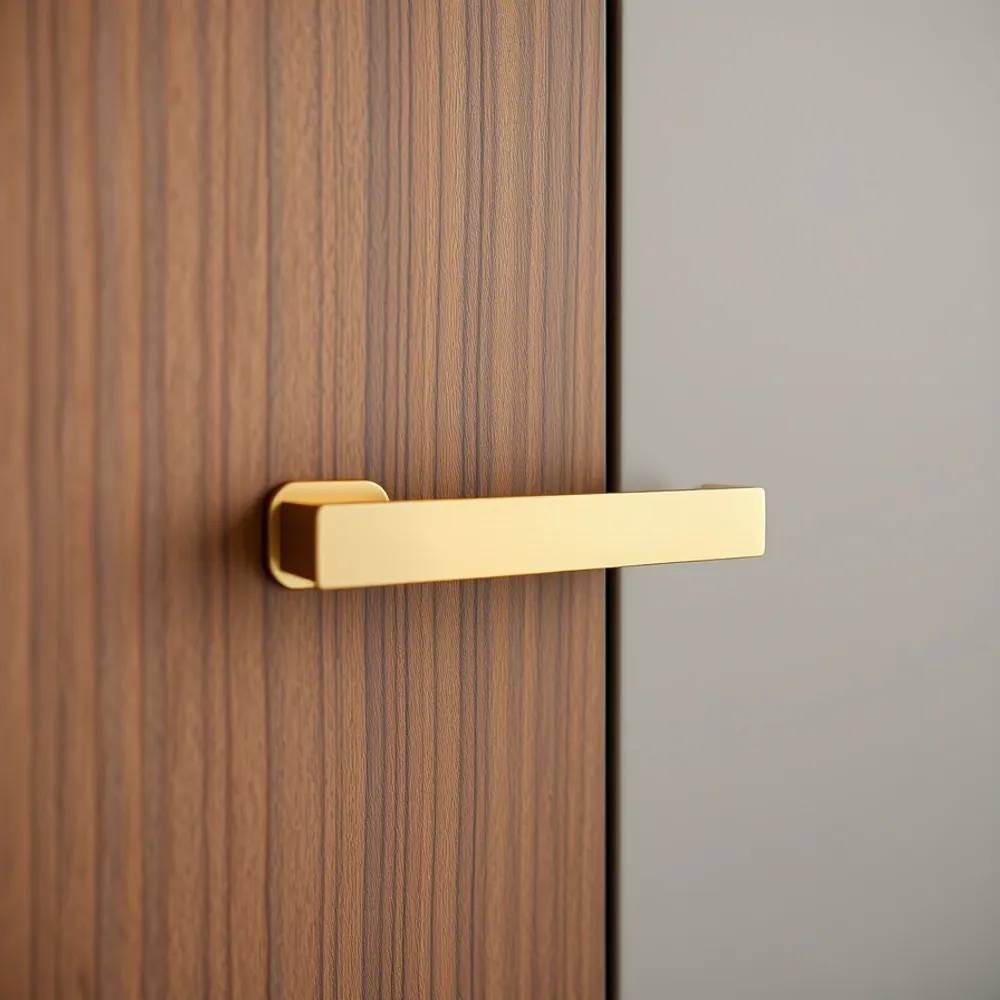 Antique Brass Pull Handle detail 1