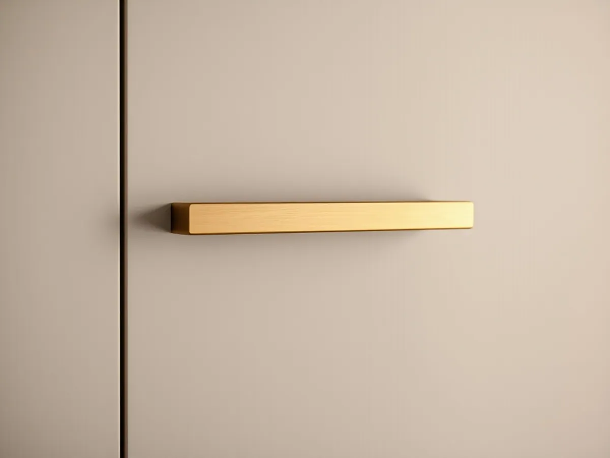 Brushed Brass Bar Handle — Brassware for export, Balaji Udhyog