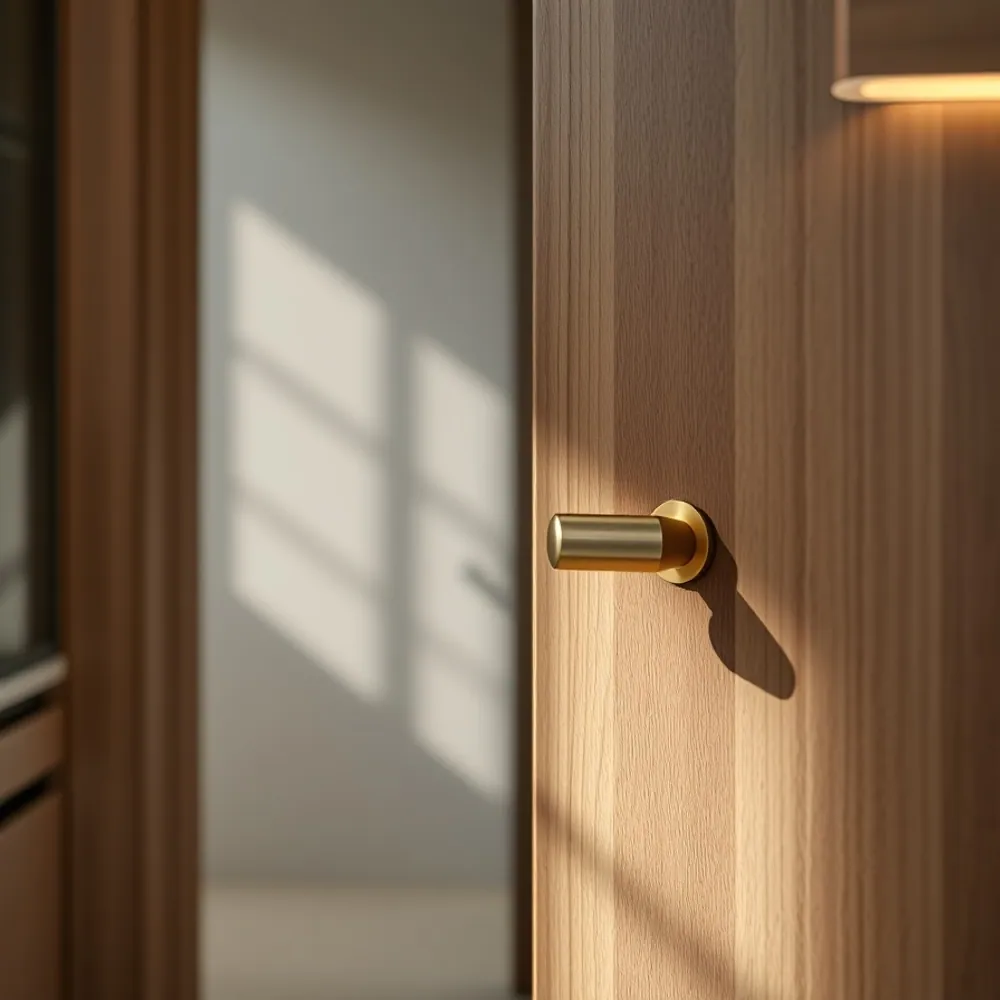 Classic Brass Cabinet Handle detail 1