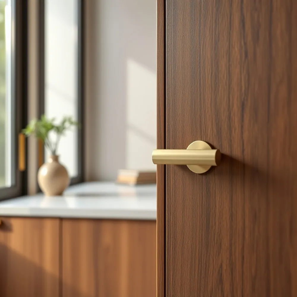 Classic Brass Cabinet Handle detail 2