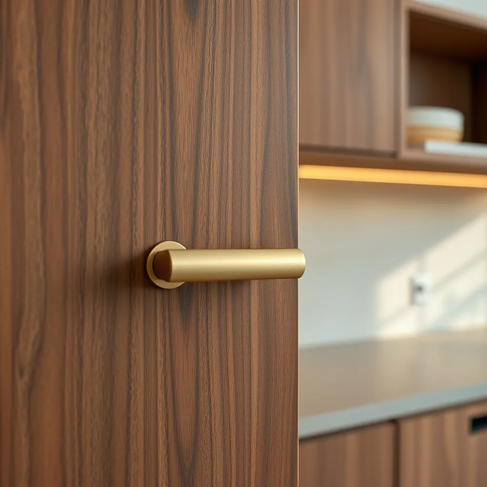 Classic Brass Cabinet Handle detail 3