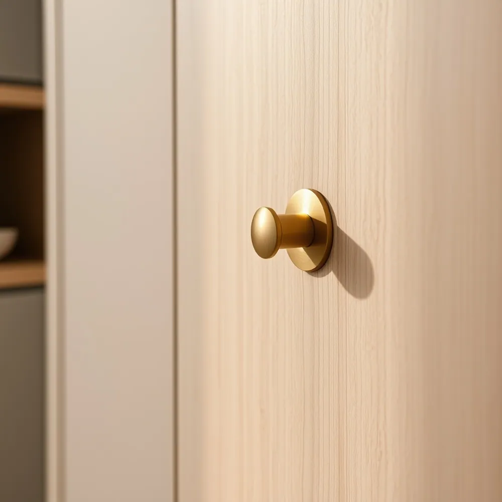 Cup Pull Brass Handle detail 2