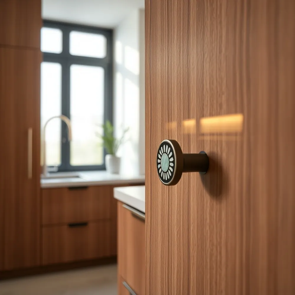 Ceramic Inlay Knob detail 1
