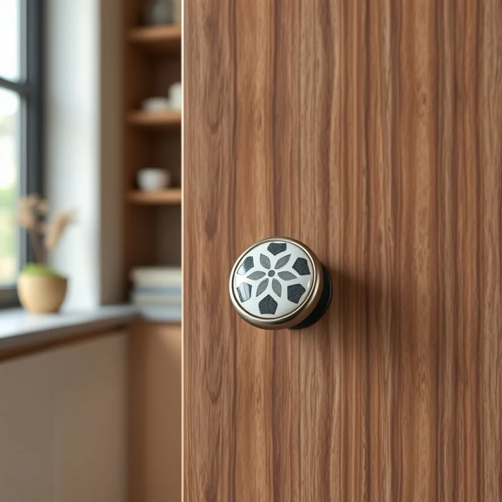 Ceramic Inlay Knob detail 3