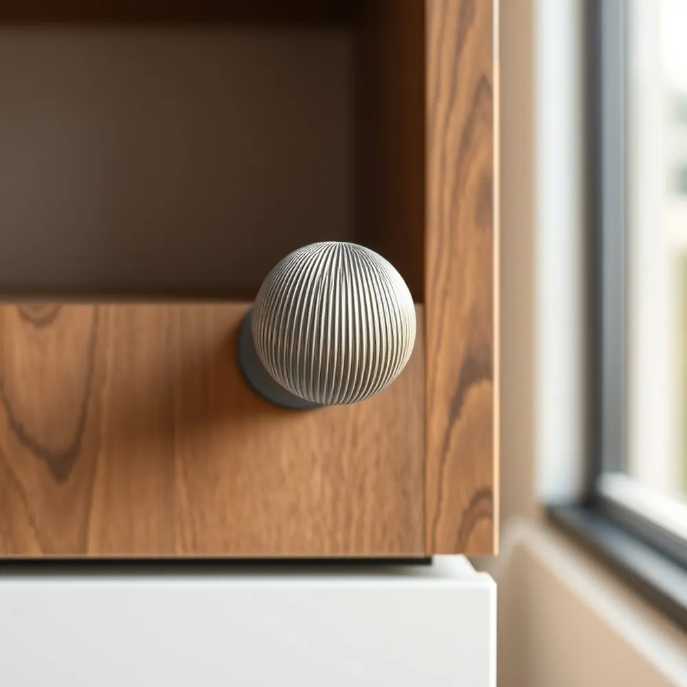 Knurled Mushroom Knob detail 1