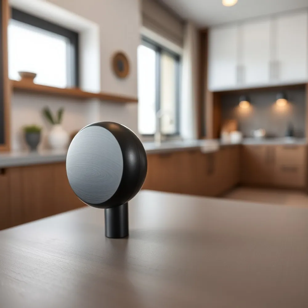 Matte Black Knob detail 1