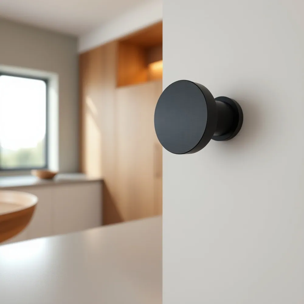 Matte Black Knob detail 2