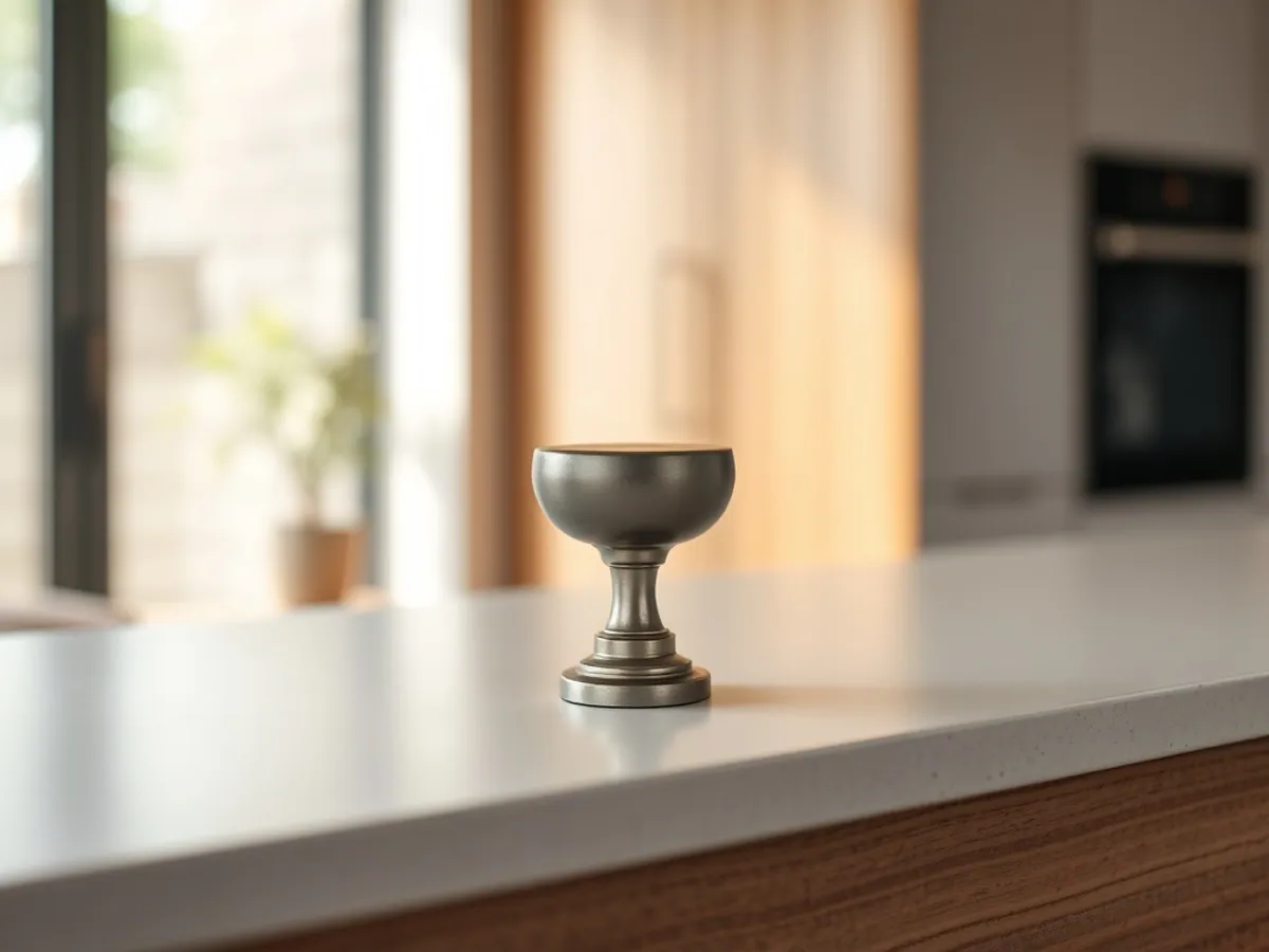 Vintage Cup-Front Knob — Furniture Hardware for export, Balaji Udhyog