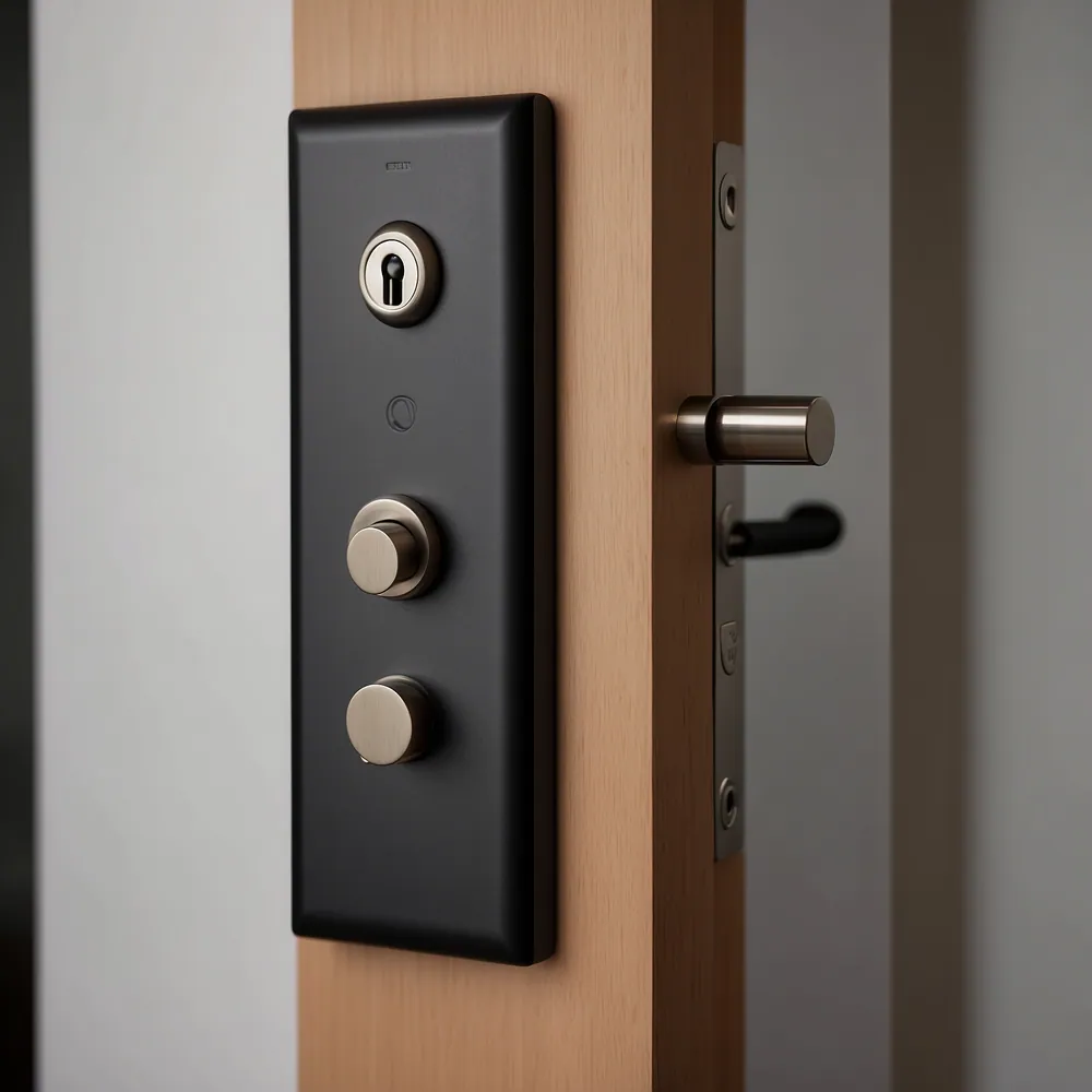 Brass Mortise Lock Set detail 1