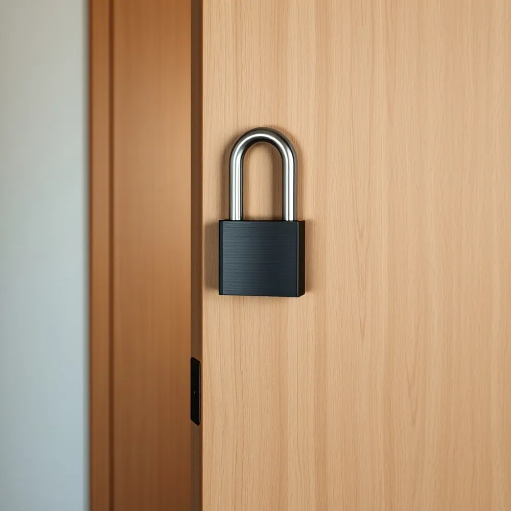 Hardened Steel Padlock detail 3