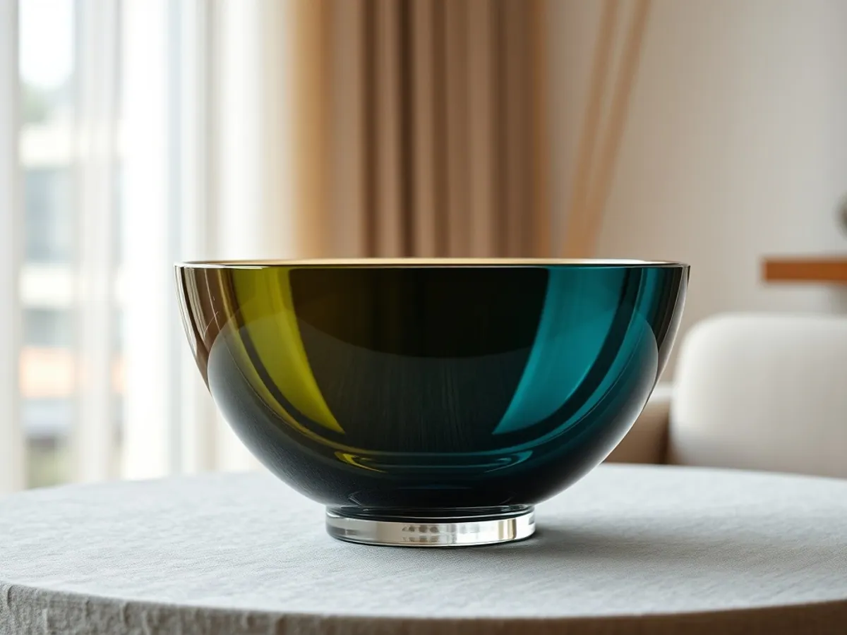 Coloured Glass Bowl — Glassware for export, Balaji Udhyog