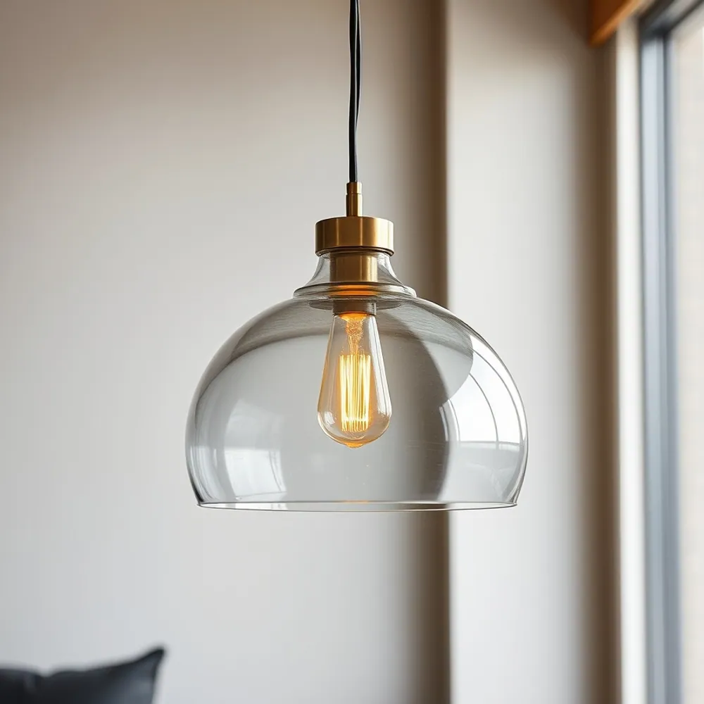 Glass Pendant Lamp Shade detail 2