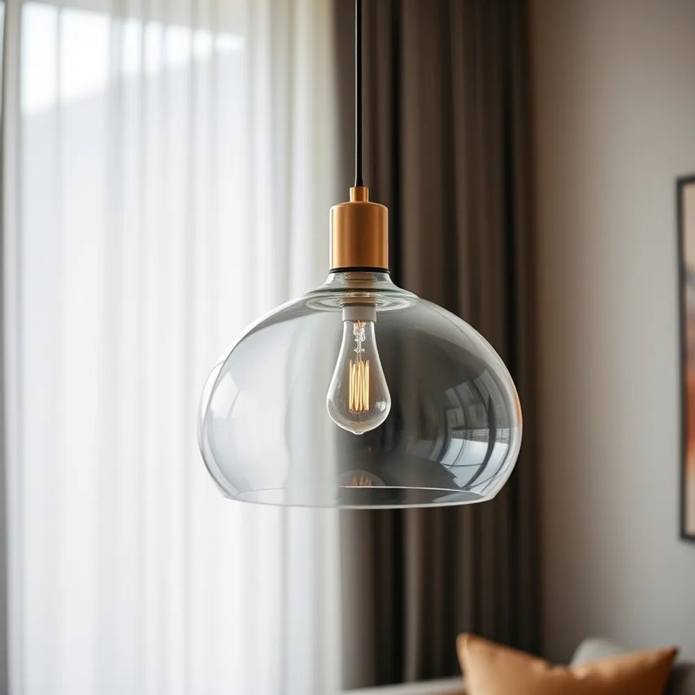 Glass Pendant Lamp Shade detail 3