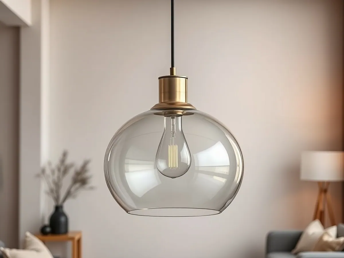 Glass Pendant Lamp Shade — Glassware for export, Balaji Udhyog