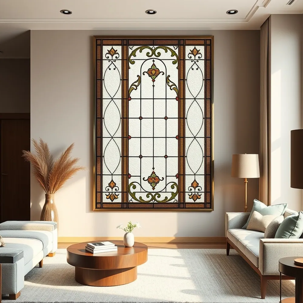 Stained-Glass Wall Panel detail 3