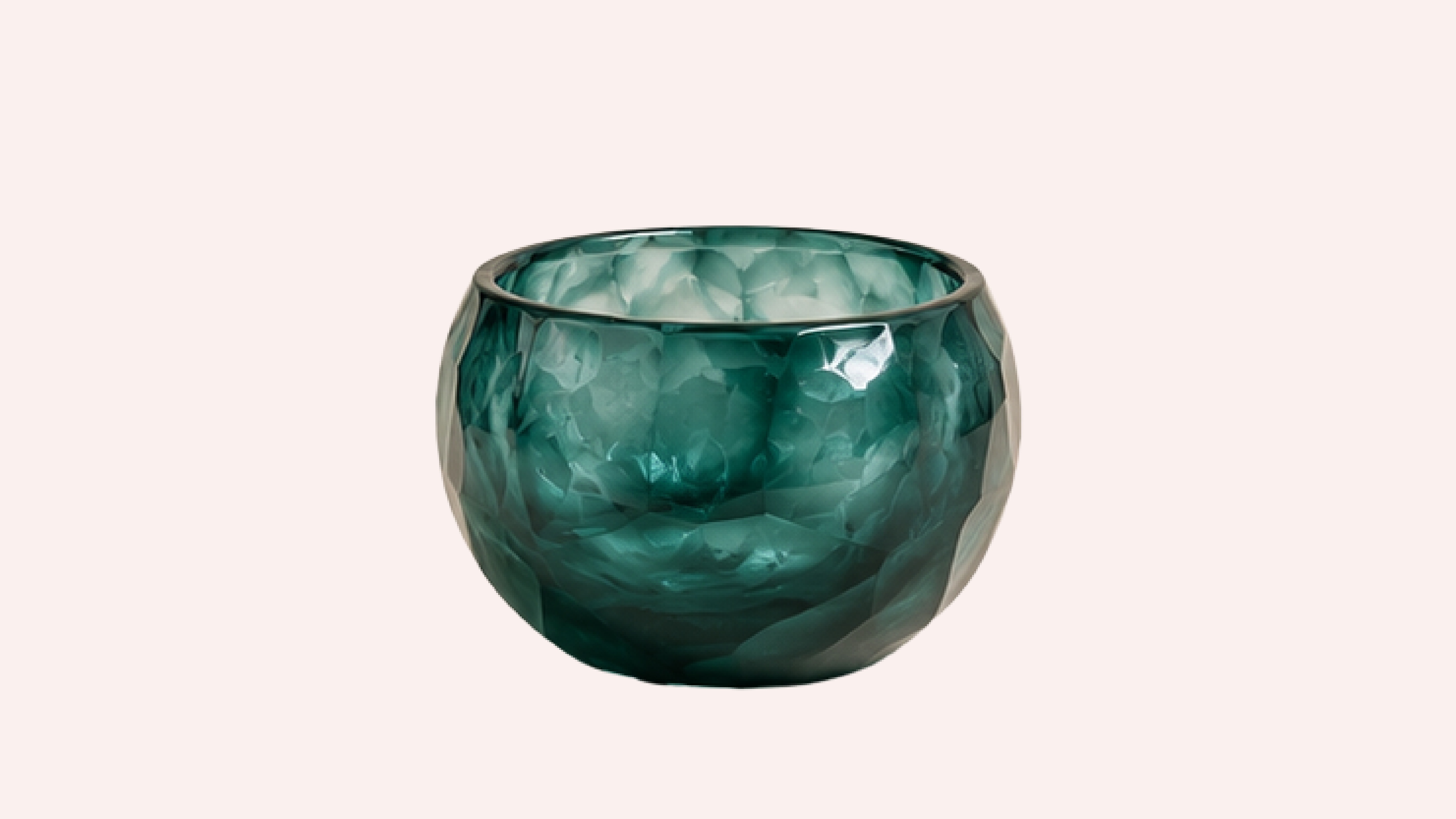Lilac Tinted Textured Accent Bowl