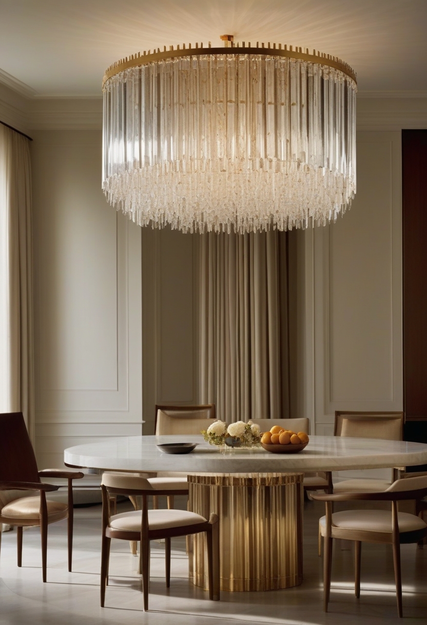 LT-002 Stratus Fall Chandelier