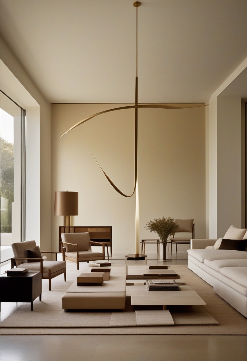 LT-008 Spire Helix Chandelier