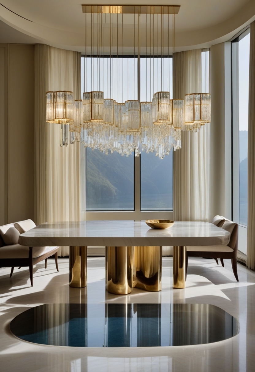 LT-014 Fjord Cascade Chandelier