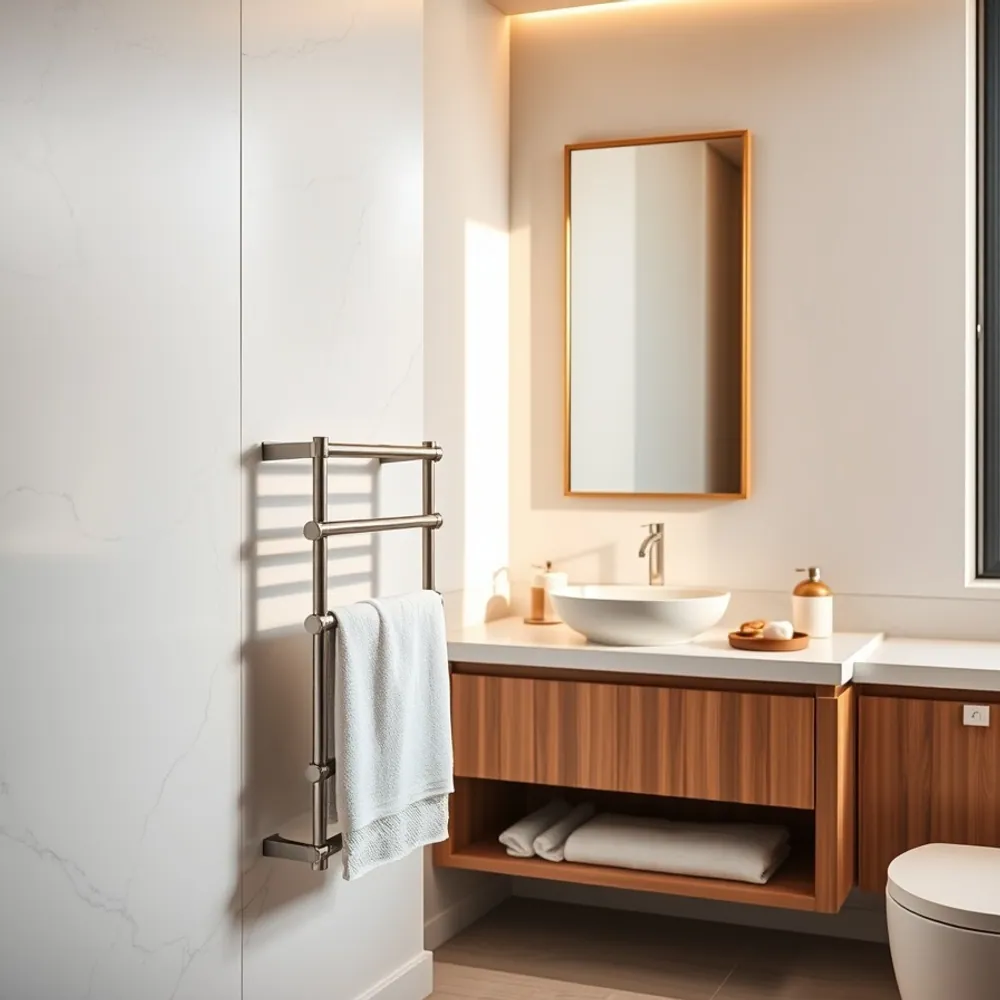 Double Towel Rail detail 1