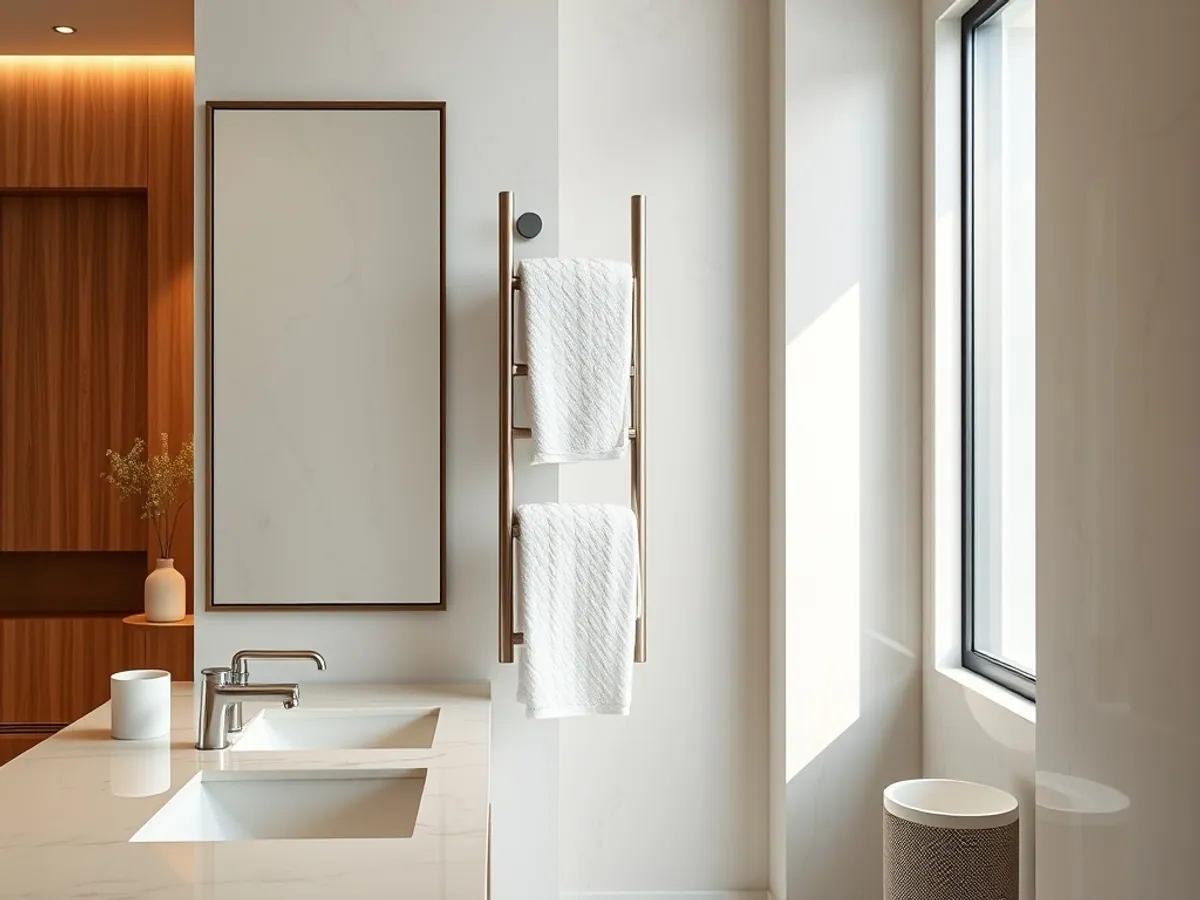 Hotel Towel Ladder — Bathroom Hardware for export, Balaji Udhyog