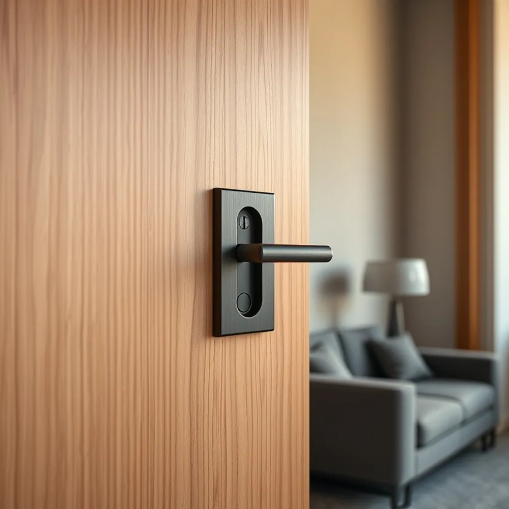 Slim Concealed Tower Bolt detail 2