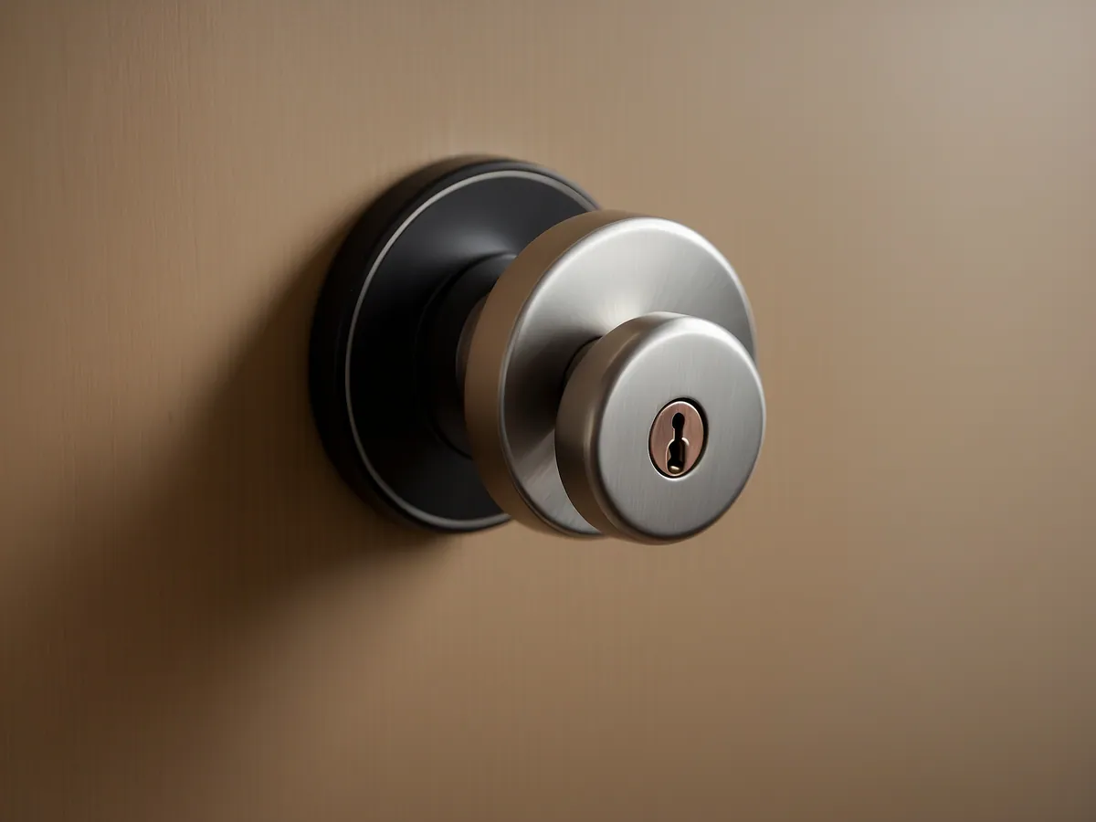 Locks & Hardware — close-up craftsmanship detail