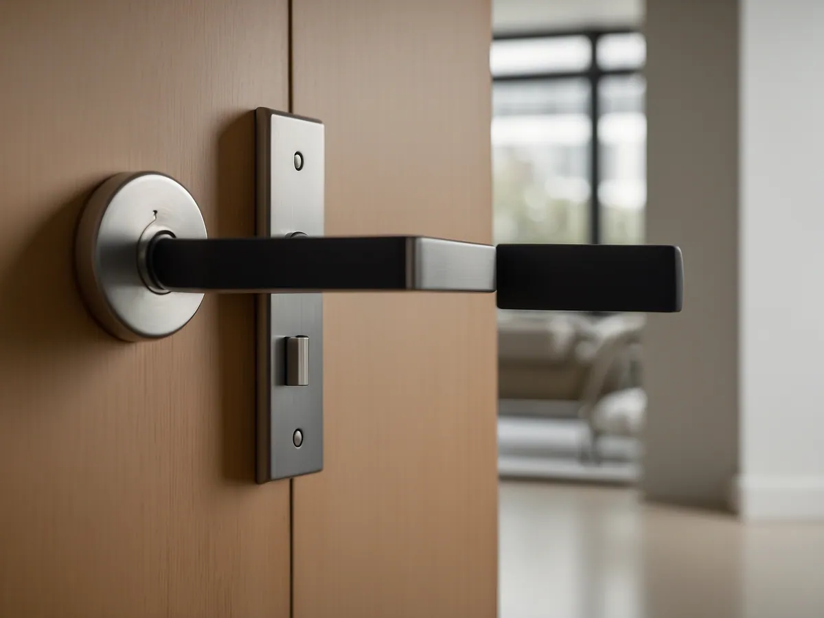 Locks & Hardware styled in a premium interior setting