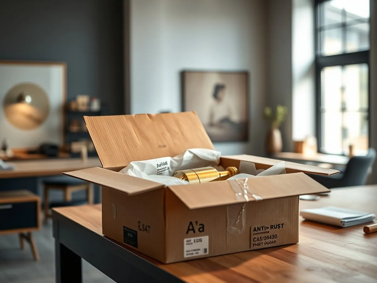 Metal Art Ware in export-grade protective packaging